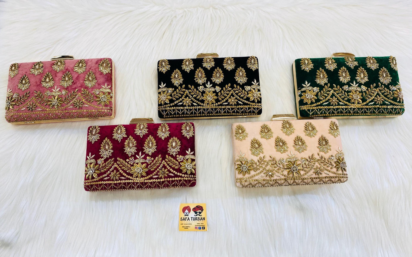 Beautiful Velvet Handwork bling box clutch, clutch, wedding purse, embroidery purse, clutches, detachable chain sling strap