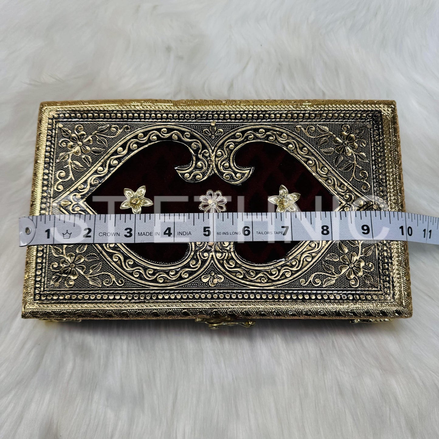 Decorative  Heavy Wooden  Handicraft Empty Dry Fruit Gift Box/Gifting Box/Wedding Box (empty box only)
