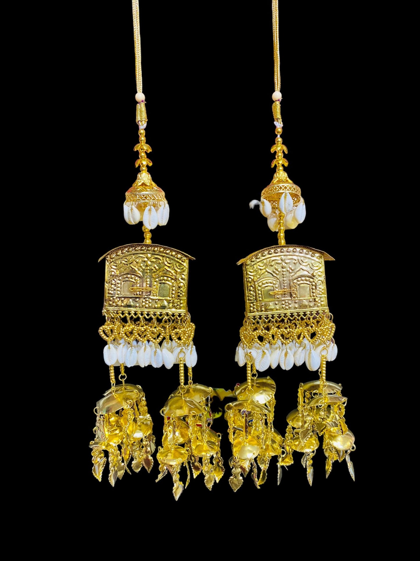 Beautiful Bridal Kaleera Traditional Big Size Kaliras for Bride & Women Hand Hanging Kalera(sold as pair)