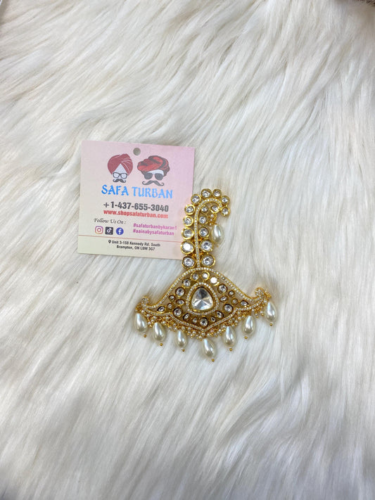 Indian Groom Wedding Accessories-  Kalangi/Kalgi for Men's Safa/Groom Pagdi