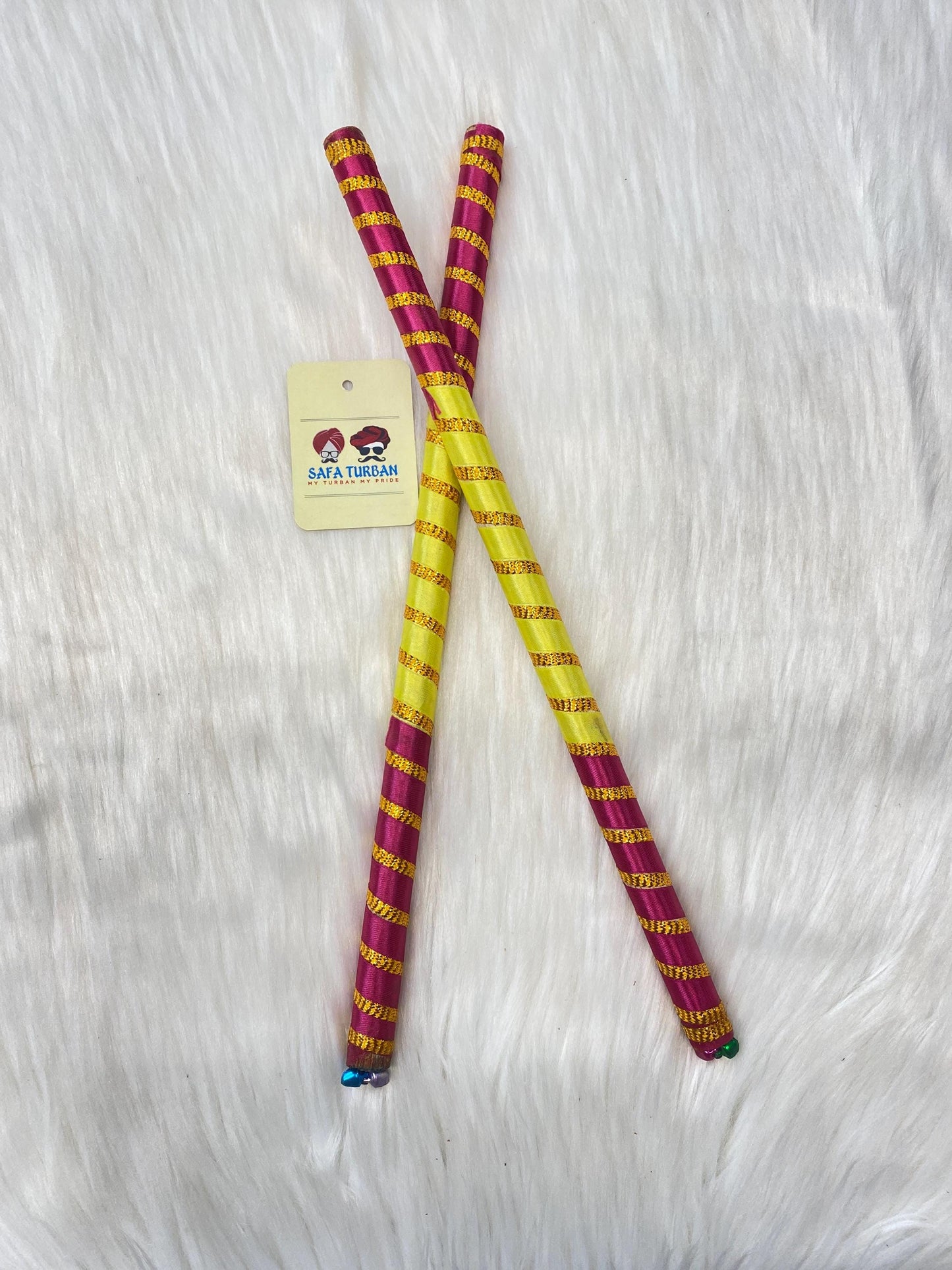 Multicolor Wooden Multicolor Dandiya Garba Sticks II Multidesign Dance Garba Sticks || dandia