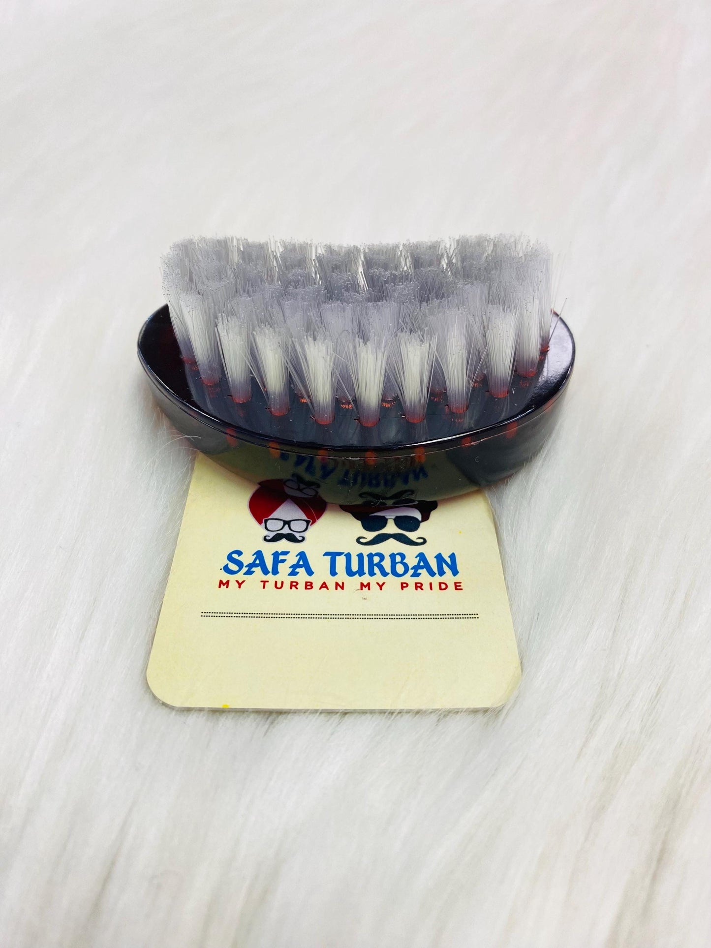 Plastic Brush||Colour -BrownII For Beard| Non-static | Eco-Friendly