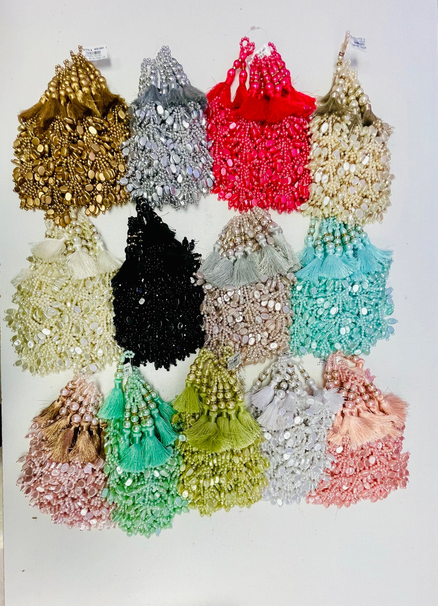 Fashion Handmade Latkan, Stylish Heavy Long for Lehenga, Chunni Border, Hanging Latkan for Lehenga
