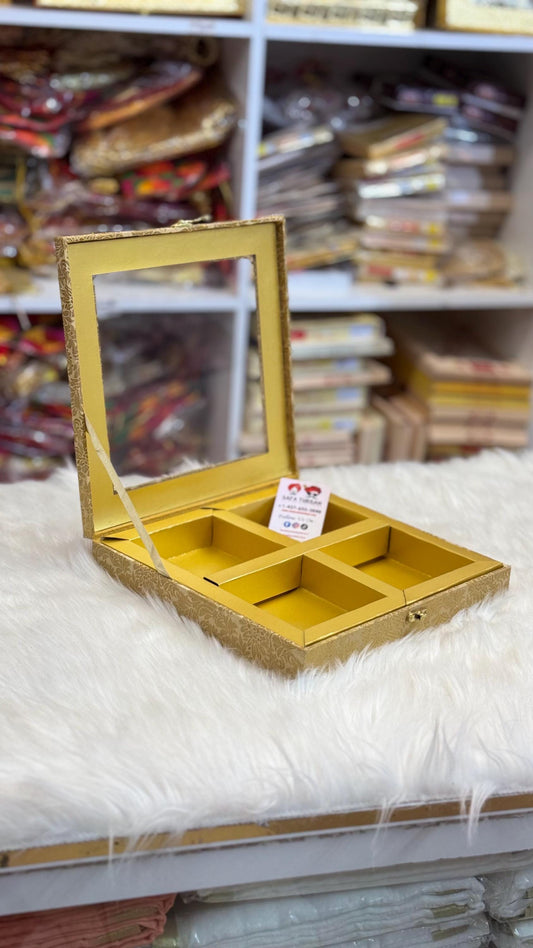 Decorative, Handicraft Empty Dry Fruit Gift Box/Gifting Box/Wedding Box (Box only)