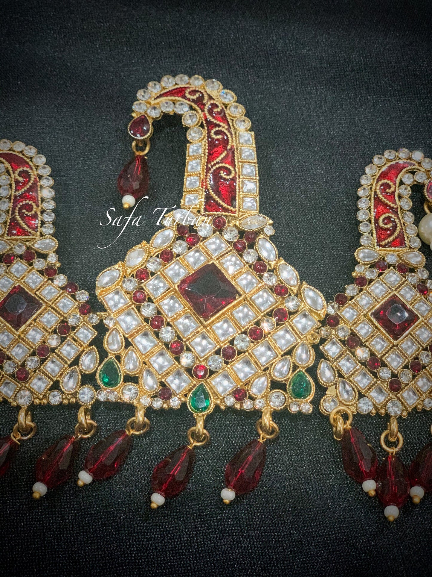 Indian Wedding Accessories-  Kalangi/Kalgi for Men's Safa/Groom Turban