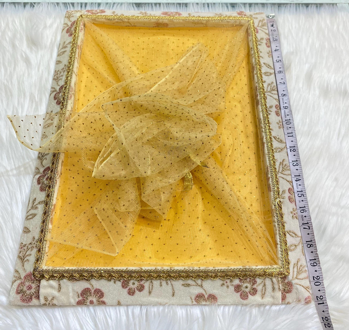 Decorative Wedding Tray/Trousseau Tray/Gifting Tray/Packing Tray