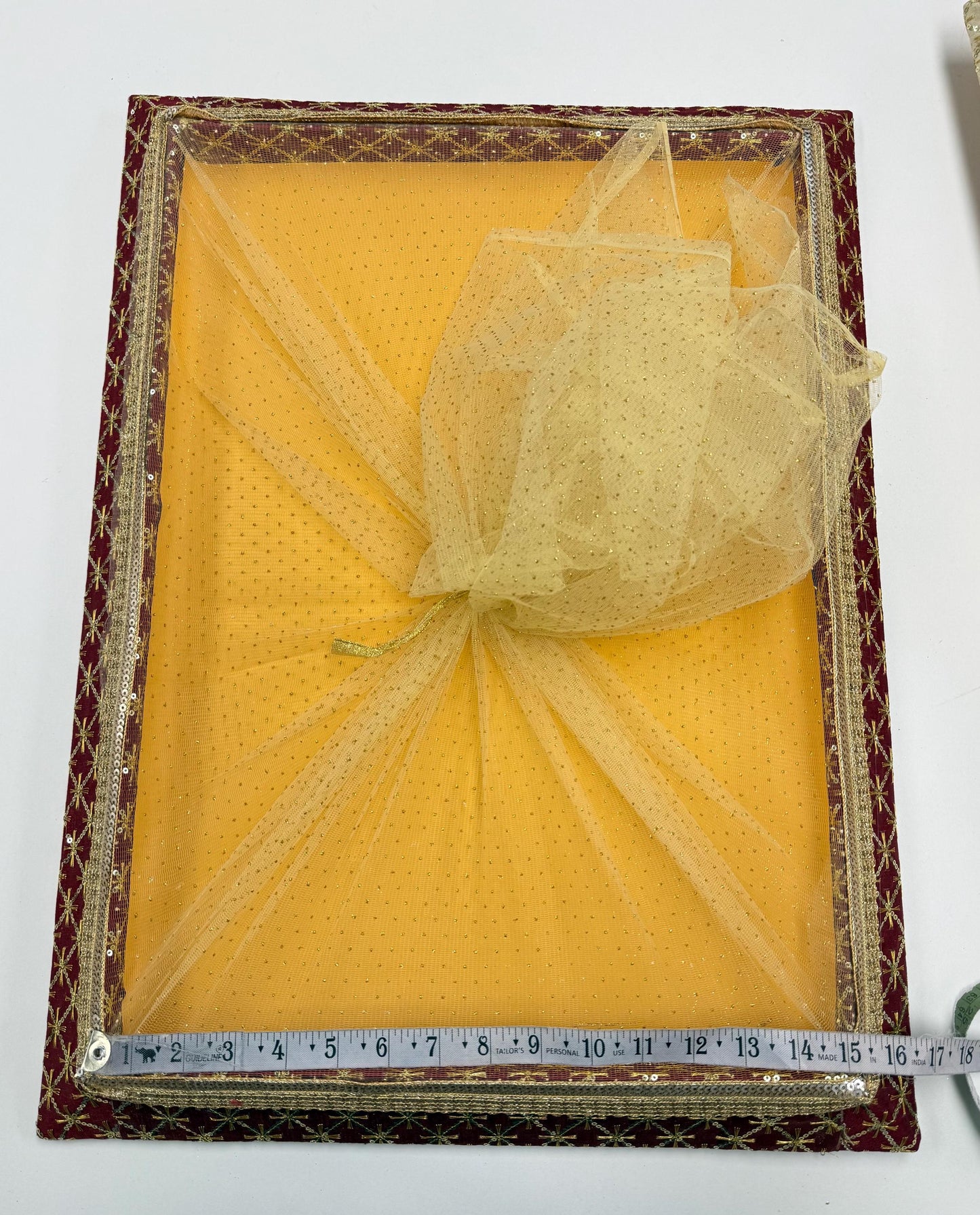 Decorative Wedding Tray/Trousseau Tray/Gifting Tray/Packing Tray /Set of 2