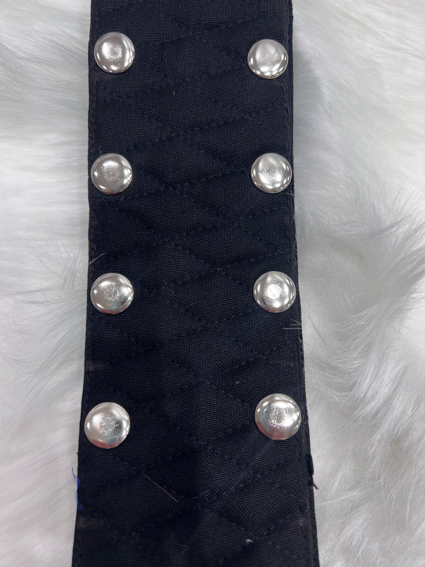 KamarKasa/Sikh Waist Belt- Kamarkasa Belt or Belt Tich Button Adjustment (Black colour)