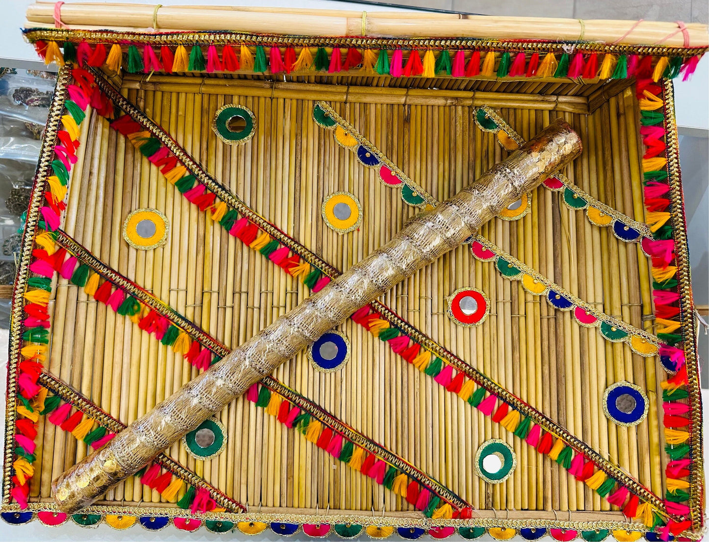 Indian Wedding Accessories-  Chajj/Chaaz for Jaggo Function (Bride/Groom family)
