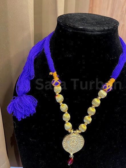 Kaintha Pendant Necklace (Punjabi Folk Cultural Bhangra/ Giddha)