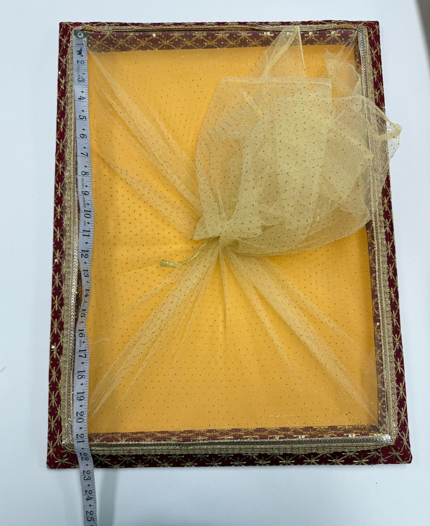 Decorative Wedding Tray/Trousseau Tray/Gifting Tray/Packing Tray /Set of 2