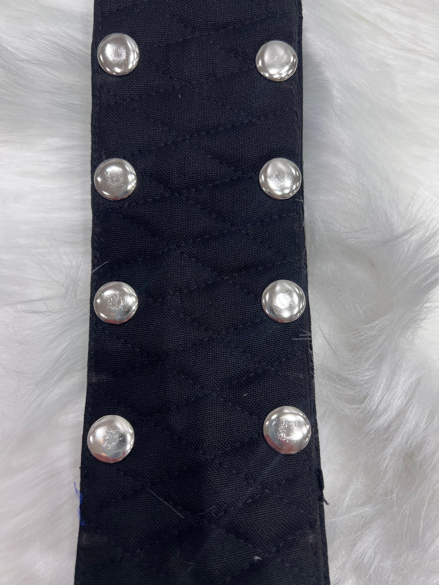 KamarKasa/Sikh Waist Belt- Kamarkasa Belt or Belt Tich Button Adjustment (Black colour)