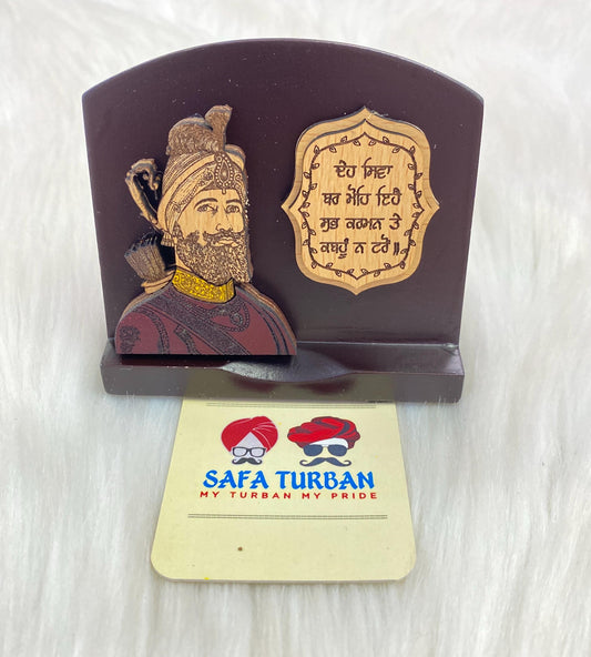 Wood Car/Truck/Office Dashboard/TableTop Display Accessories/Religious/Sikh item