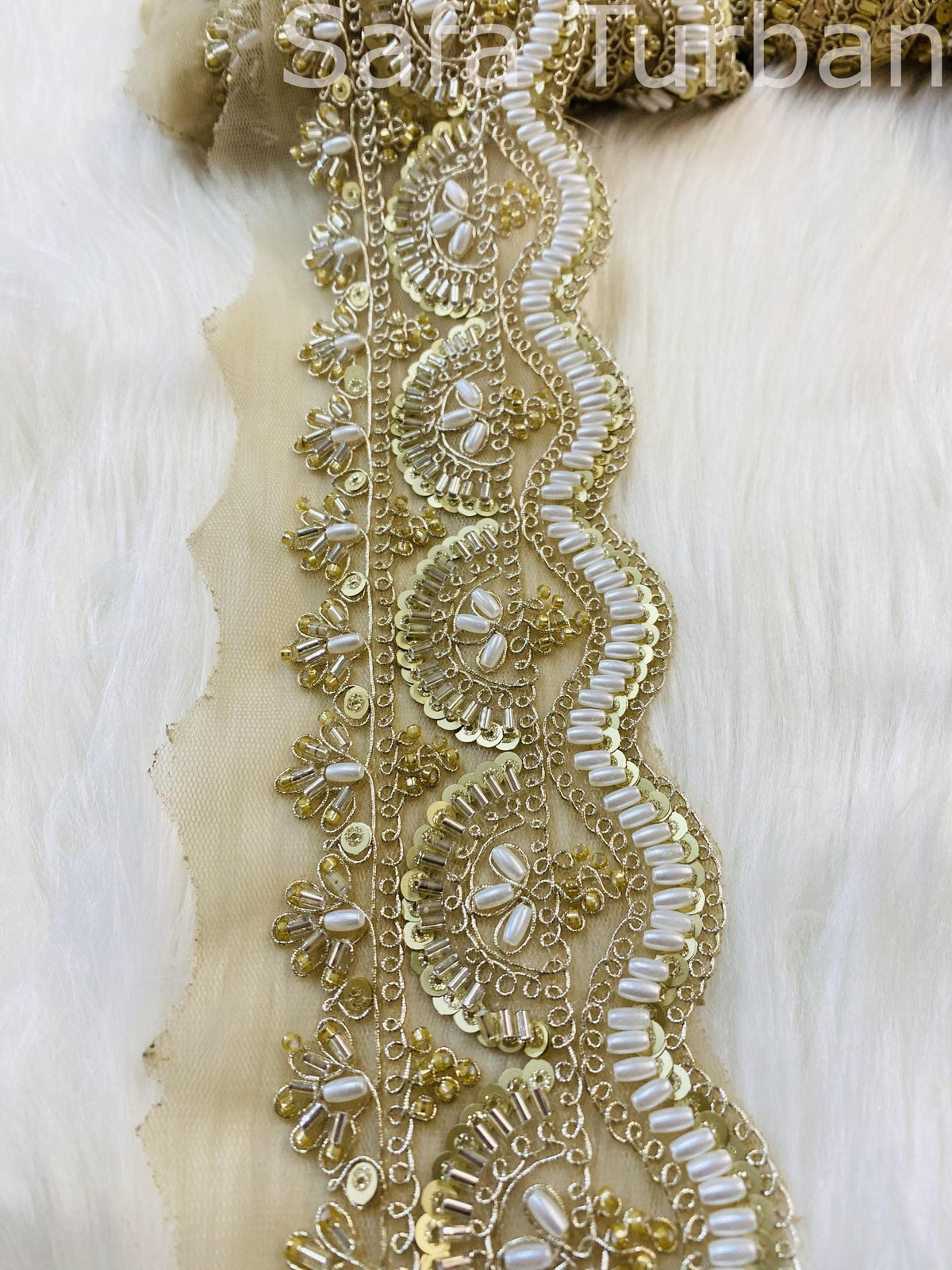 Decorative Fabric Lace for Dresses, Sarees, Lehenga, Suits, Blouses, Dupatta, Chunri, and Craft