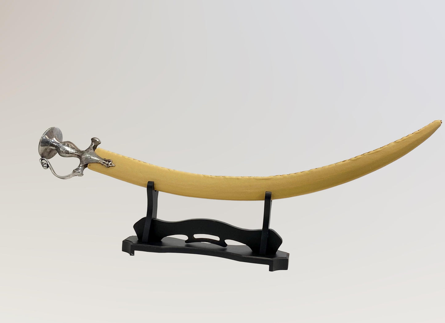 Indian Wedding Decorative Sword/Kirpan- Beige Sword with Golden handle/For wedding purpose/Indian Wedding Sword