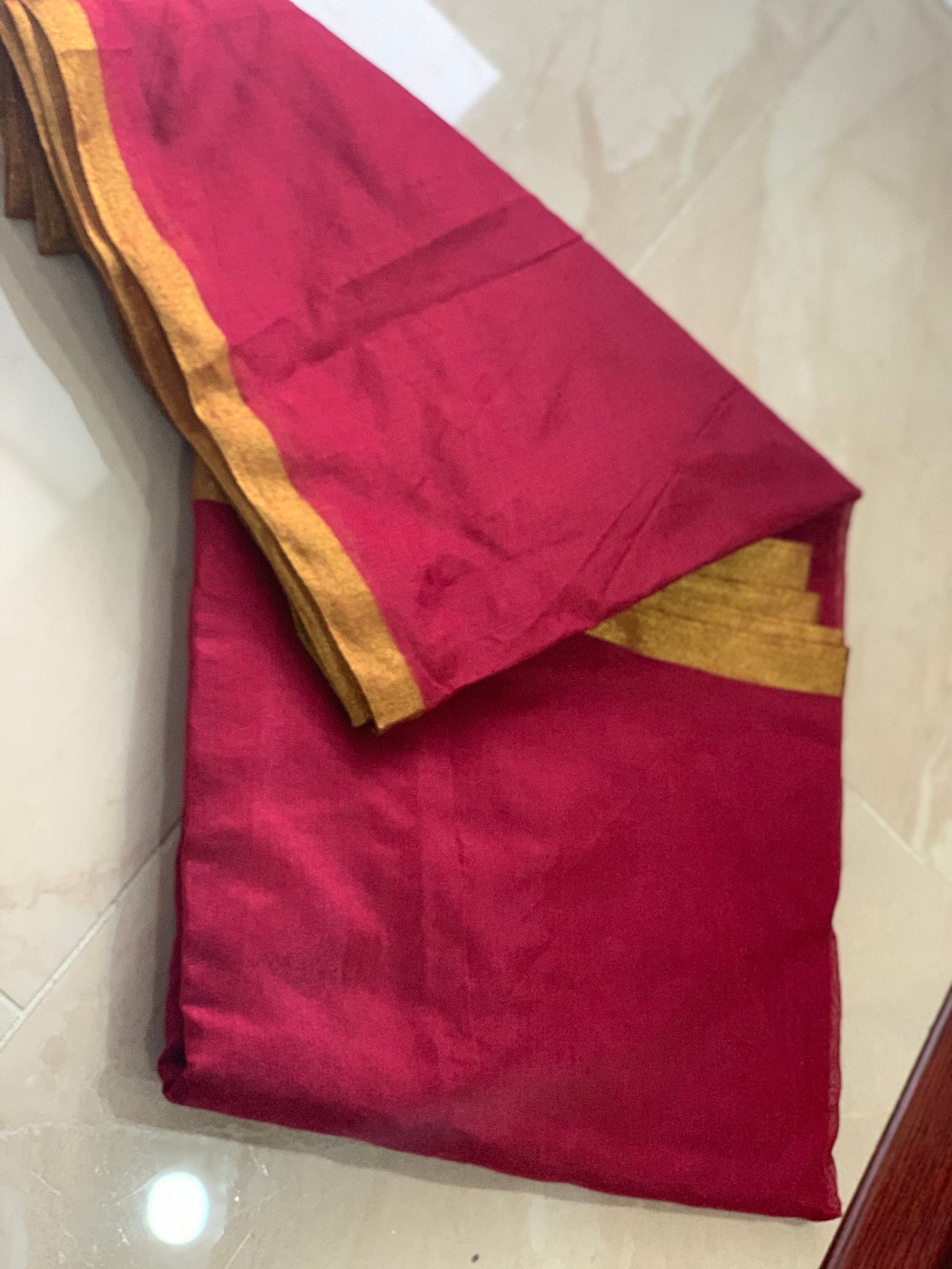 Men's Traditional Turban Fabric/Safa/Pagdi/Pheta Cloth (Maroon, Peach) for Barati/Groom/Social Occasion