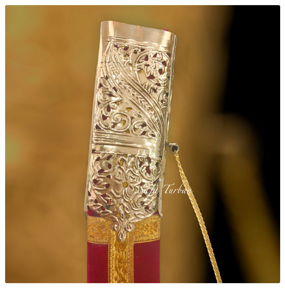 Wedding Sword in Velvet Fabric / For wedding purpose, showpiece purpose or gifting purpose