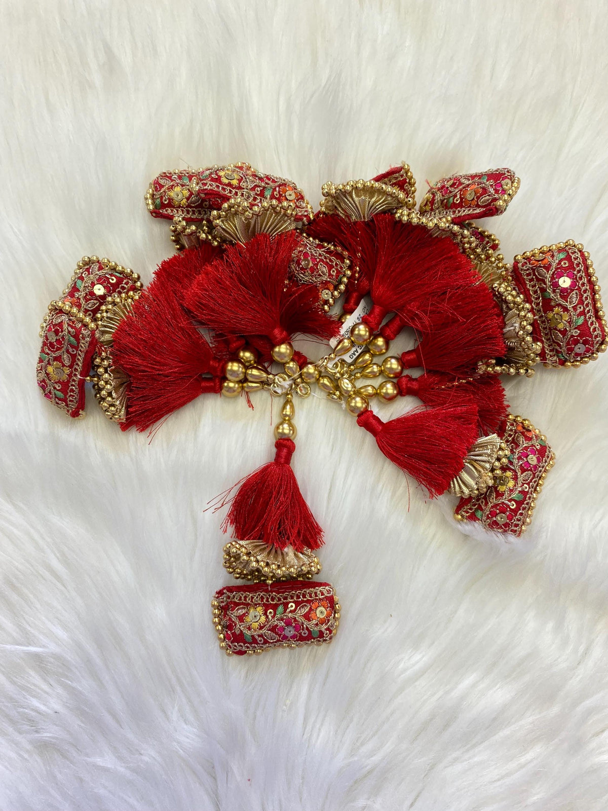 Fashion Handmade Latkan, Stylish Heavy Long for Lehenga, Chunni Border, Hanging Latkan for Lehenga, Handmade Pillow Shaped latkan