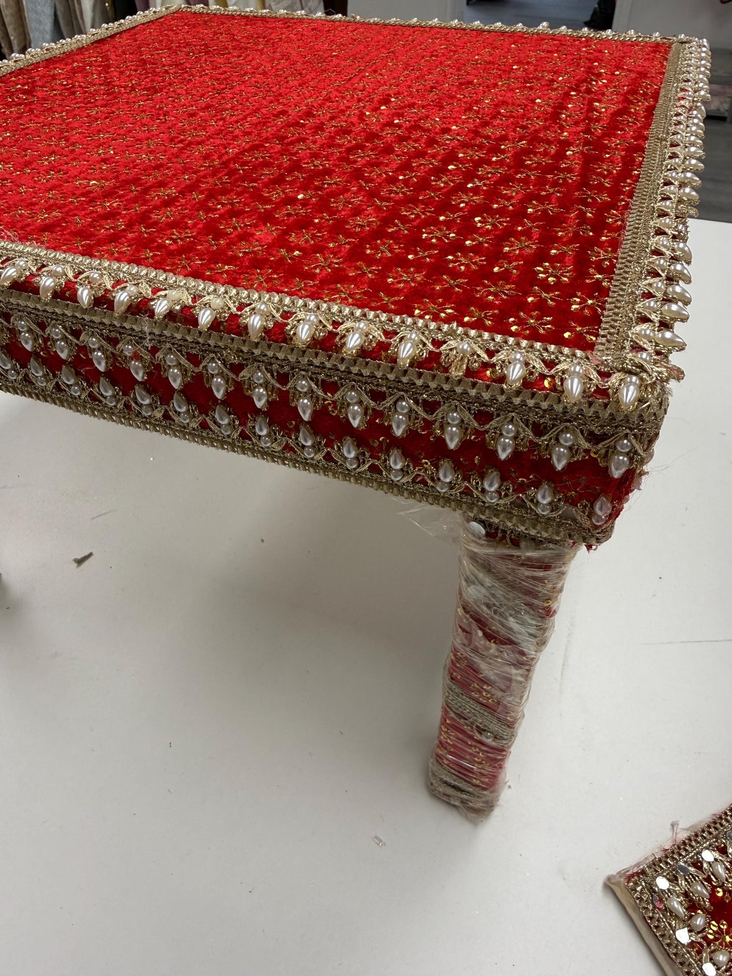 Pihdi/Bench/ Chownki/Patra- Wedding Accessories- Bride/Groom, Mayian/ Haldi/ Maiyan/ Vatna Ceremony