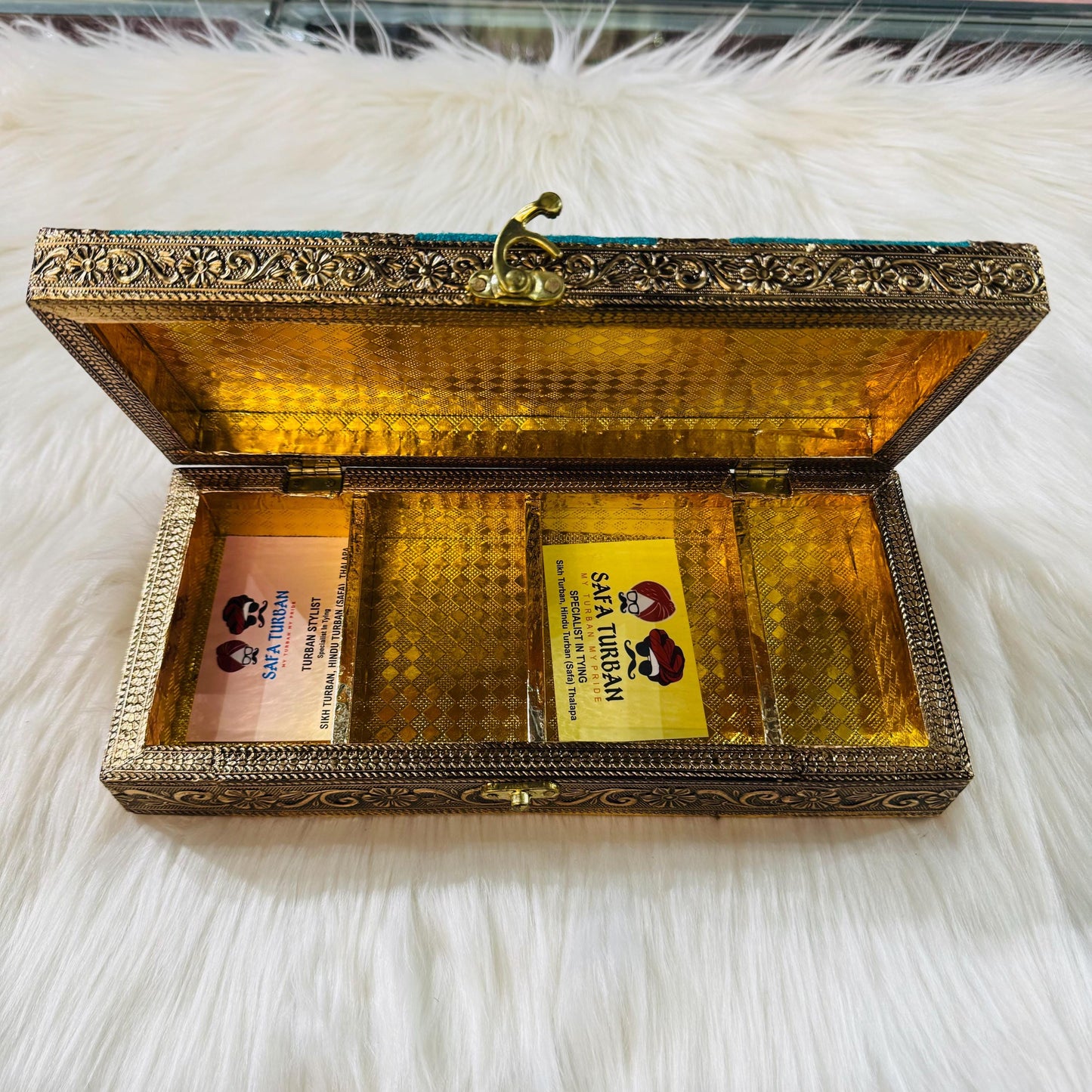 Decorative  Heavy Wooden  Handicraft Empty Dry Fruit Gift Box/Gifting Box/Wedding Box (empty box only)