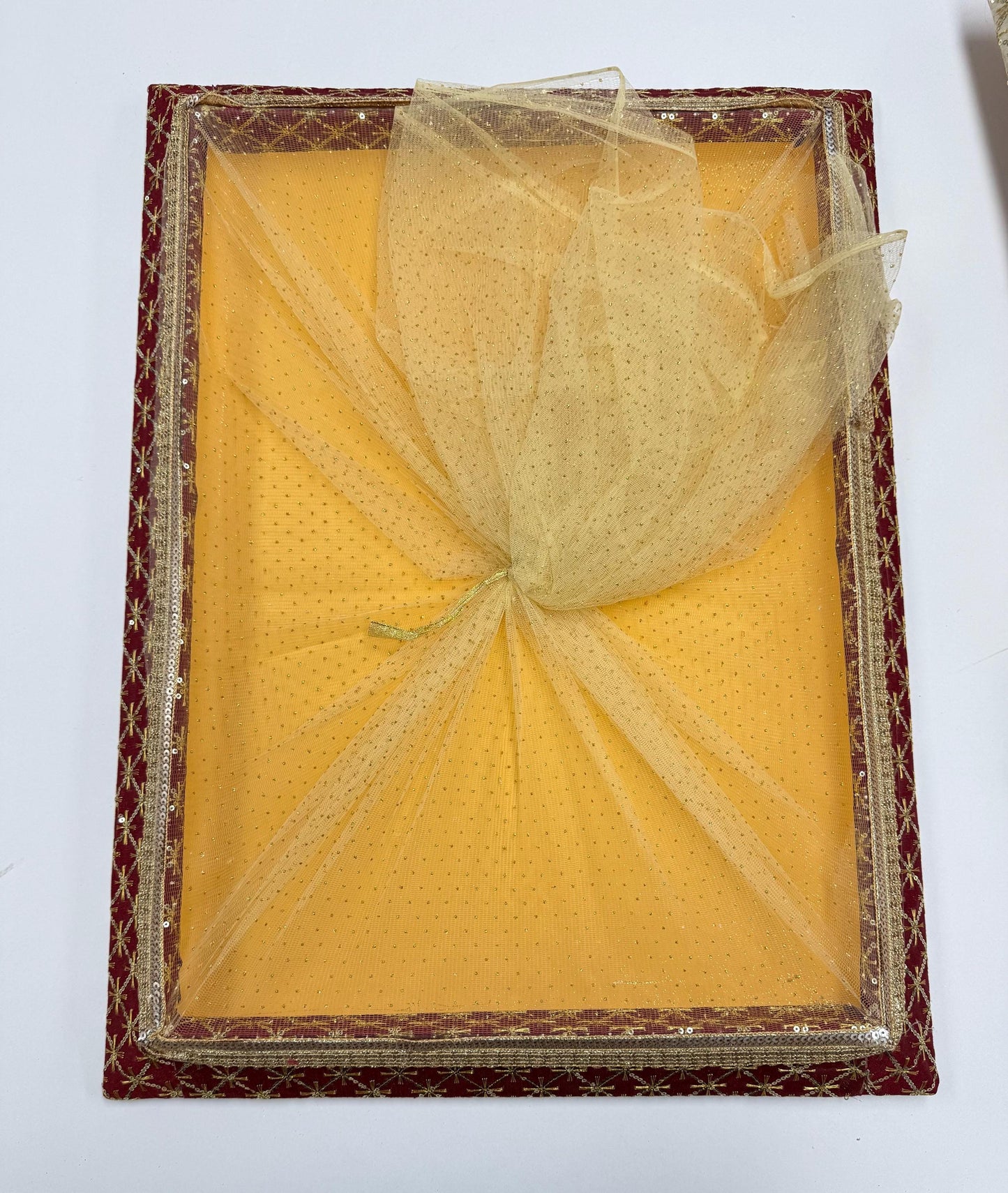 Decorative Wedding Tray/Trousseau Tray/Gifting Tray/Packing Tray /Set of 2