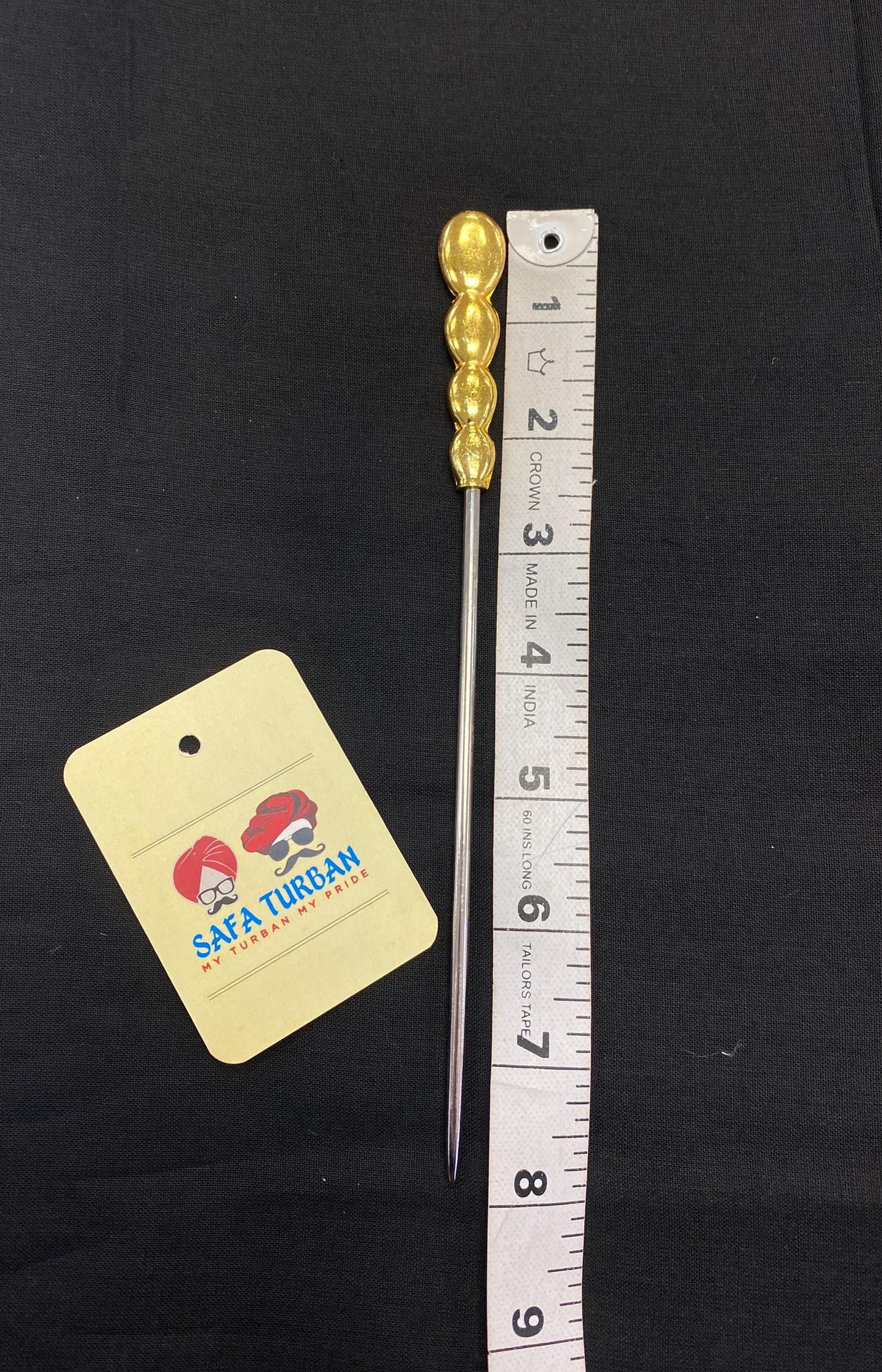 Sikh Baaj/Salai and Pagg Pin for Turban/Patka/Dumala