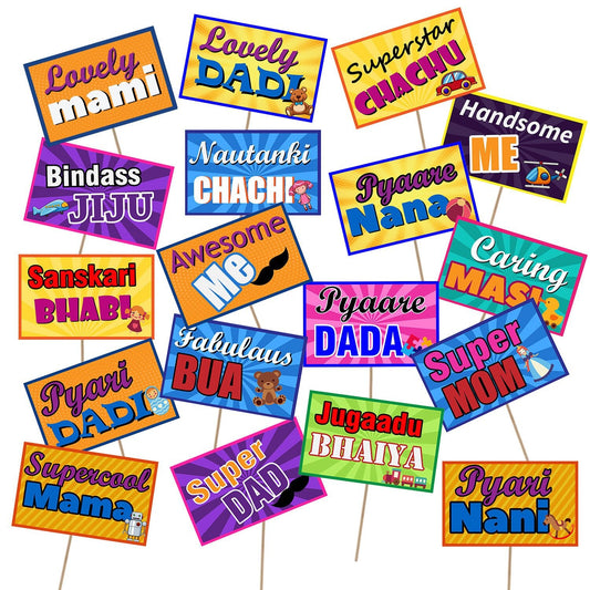 Wedding/Party Props for Photo Booth/ Mehandi Props/ Sangeet Props