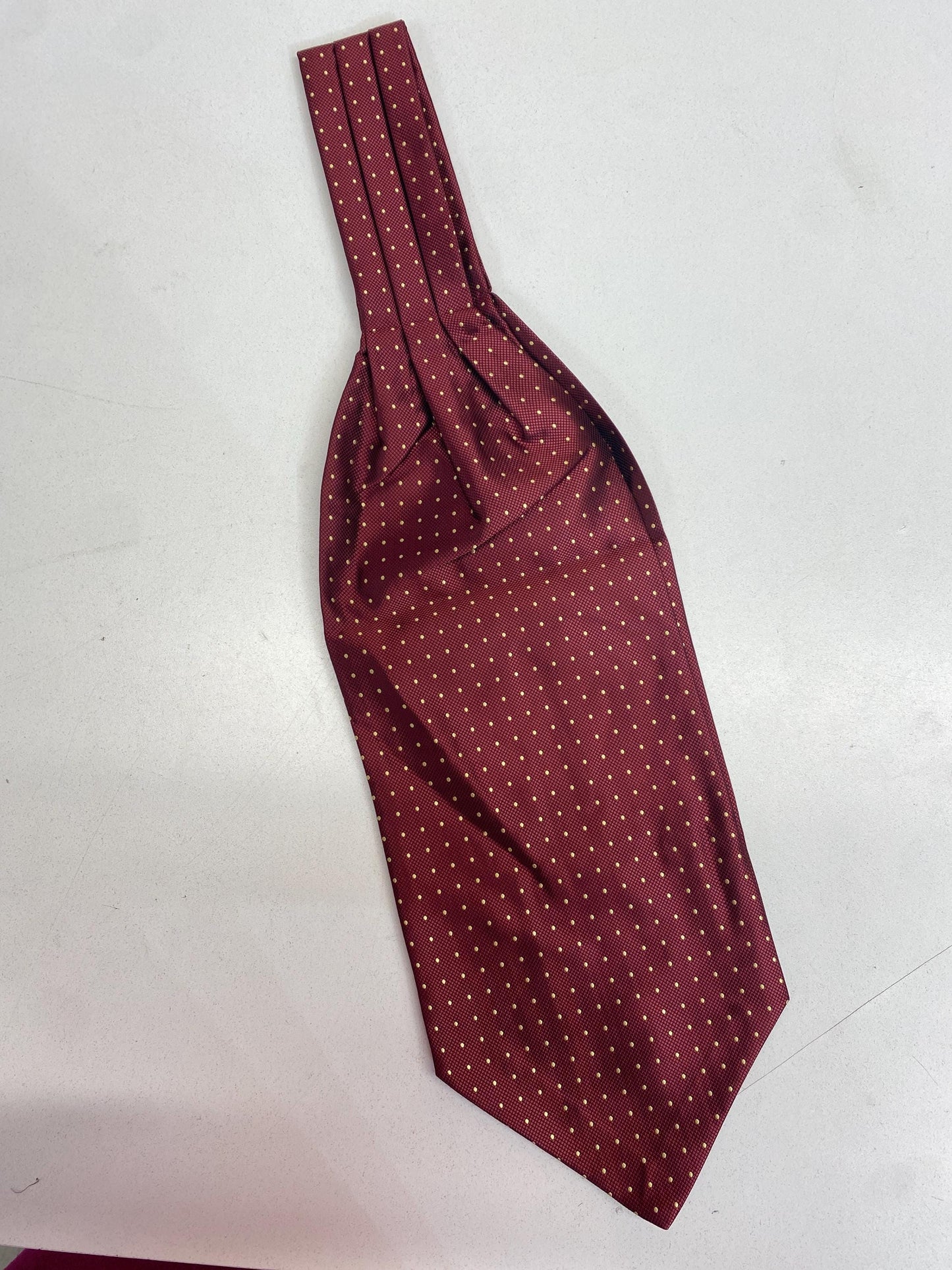 Silk Cravat Woven II Ascot Tie II Pocket Square