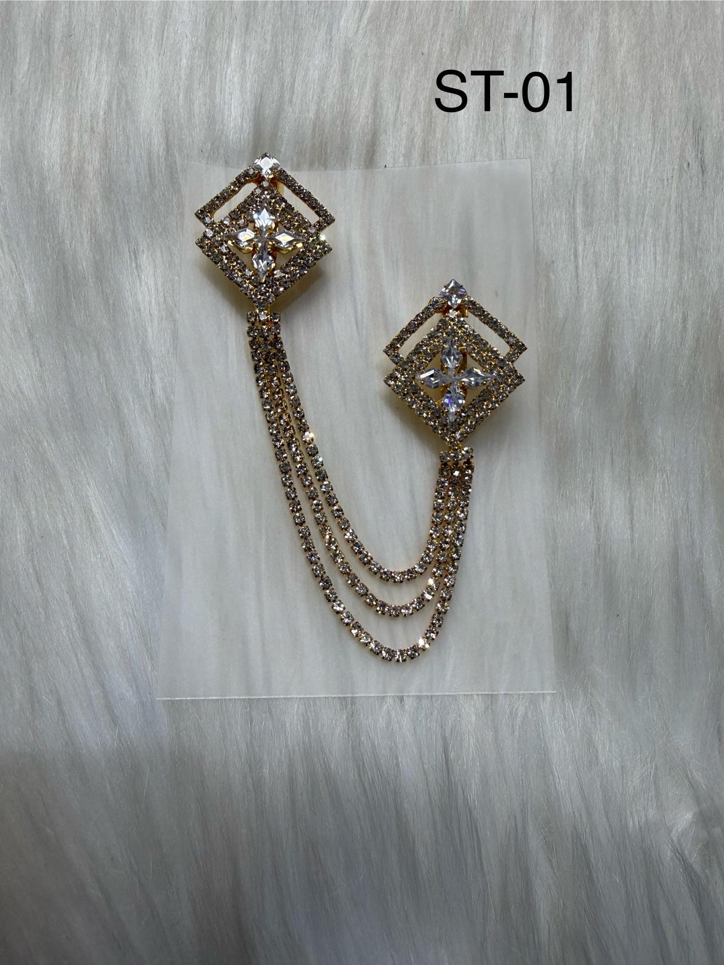 Indian Groom Wedding Accessories-  Brooch for Coat/ Blazer/Vests