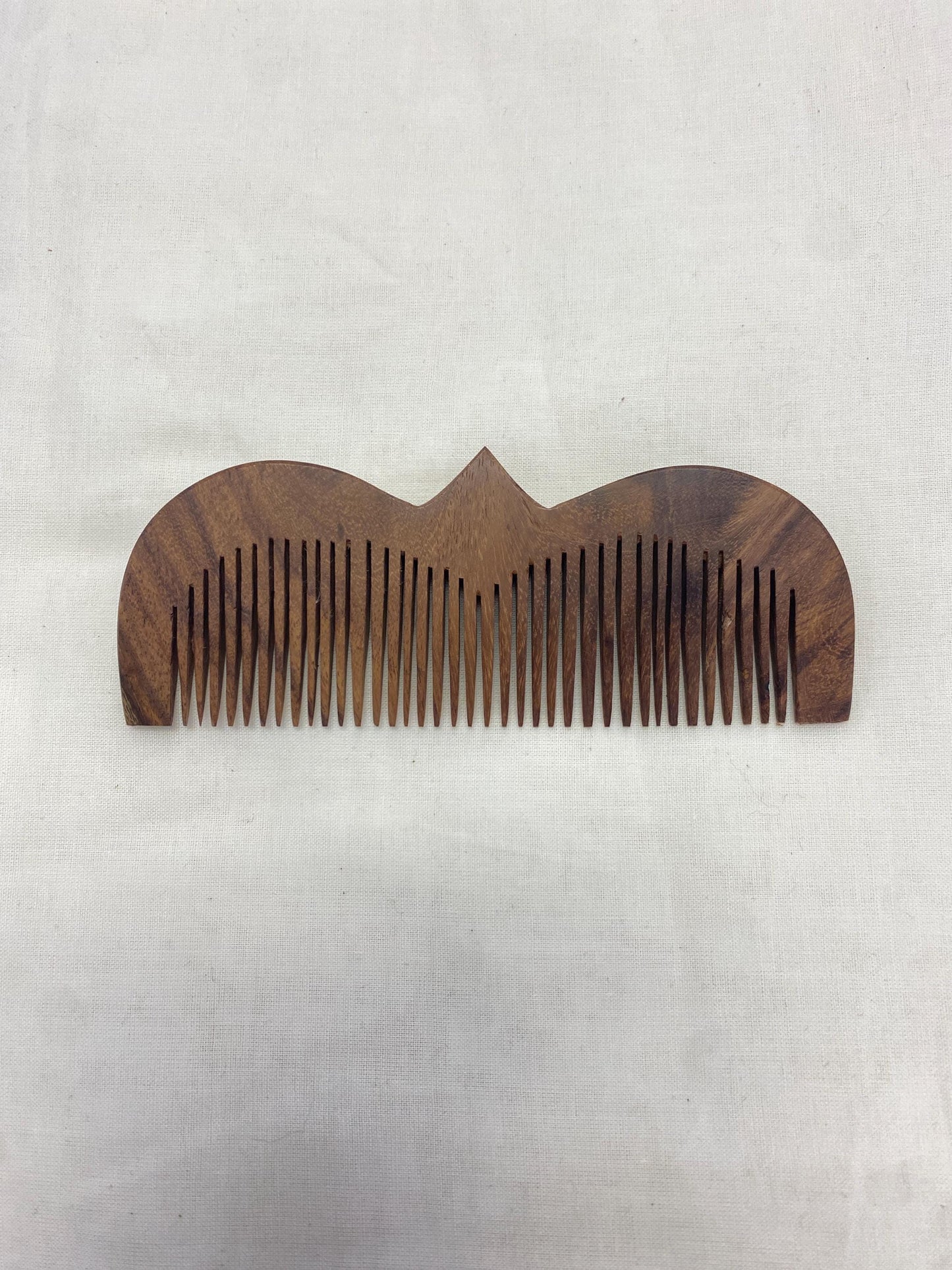 Pure Wood Comb- Wood Colour (Brown) II For Women/Men/Kids | Non-static | Eco-Friendly