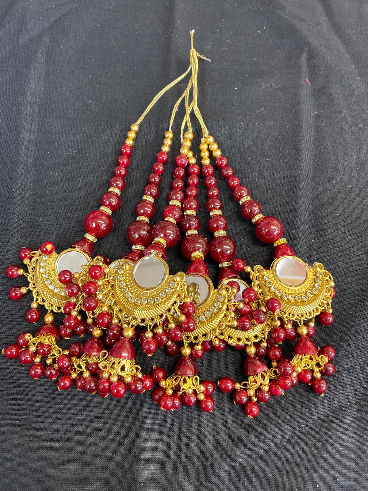 Fashion Handmade Latkan, Stylish Heavy Long for Lehenga, Chunni Border, Hanging Latkan for Lehenga, Handmade Pillow Shaped latkan