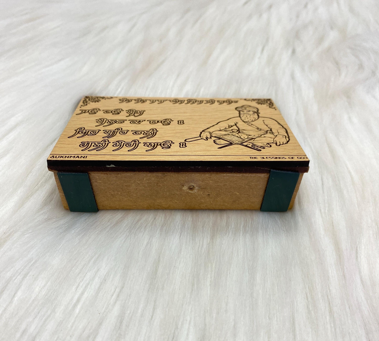 Wood Car/Truck/Office Dashboard/TableTop Display Accessories/Religious/Sikh item