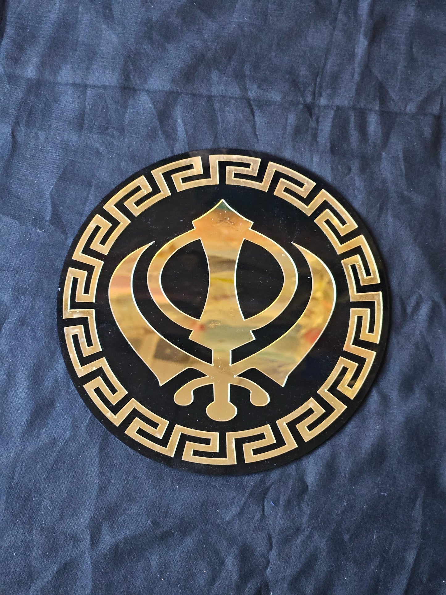 Wall hanging I Khanda /Ek Omkar Wall Decor I Acrylic Wall Hanging | Door Hanging | Home Decor Accessory