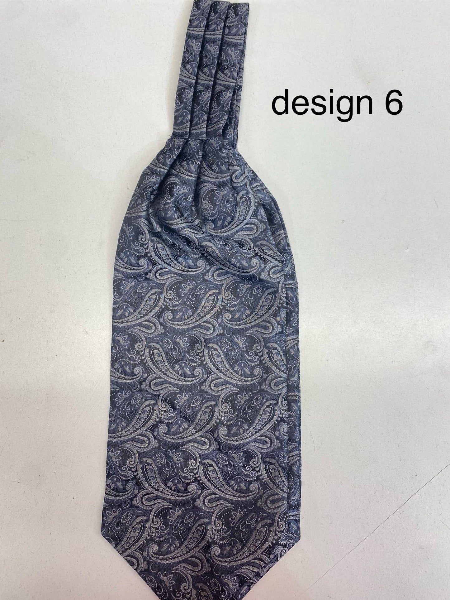 Silk Cravat Woven II Ascot Tie II Pocket Square