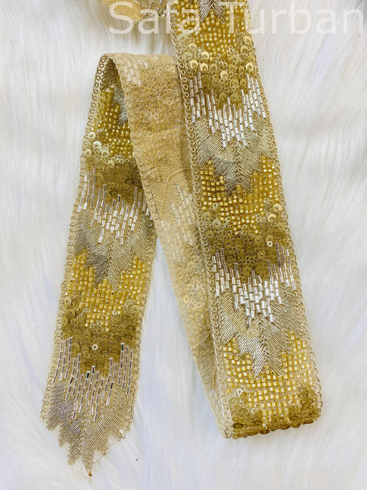 Decorative Fabric Lace for Dresses, Sarees, Lehenga, Suits, Blouses, Dupatta, Chunri, and Craft