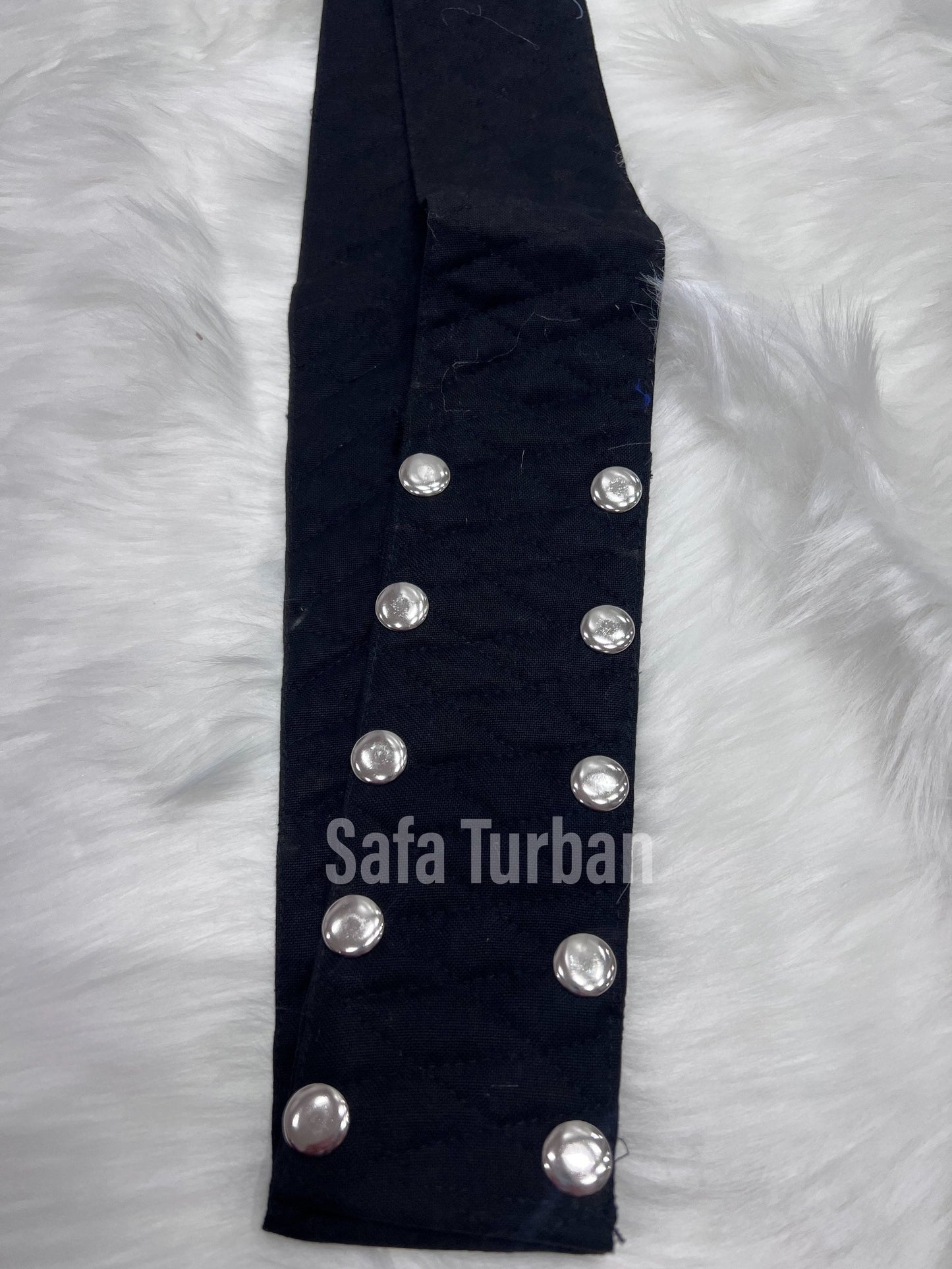 KamarKasa/Sikh Waist Belt- Kamarkasa Belt or Belt Tich Button Adjustment (Black colour)