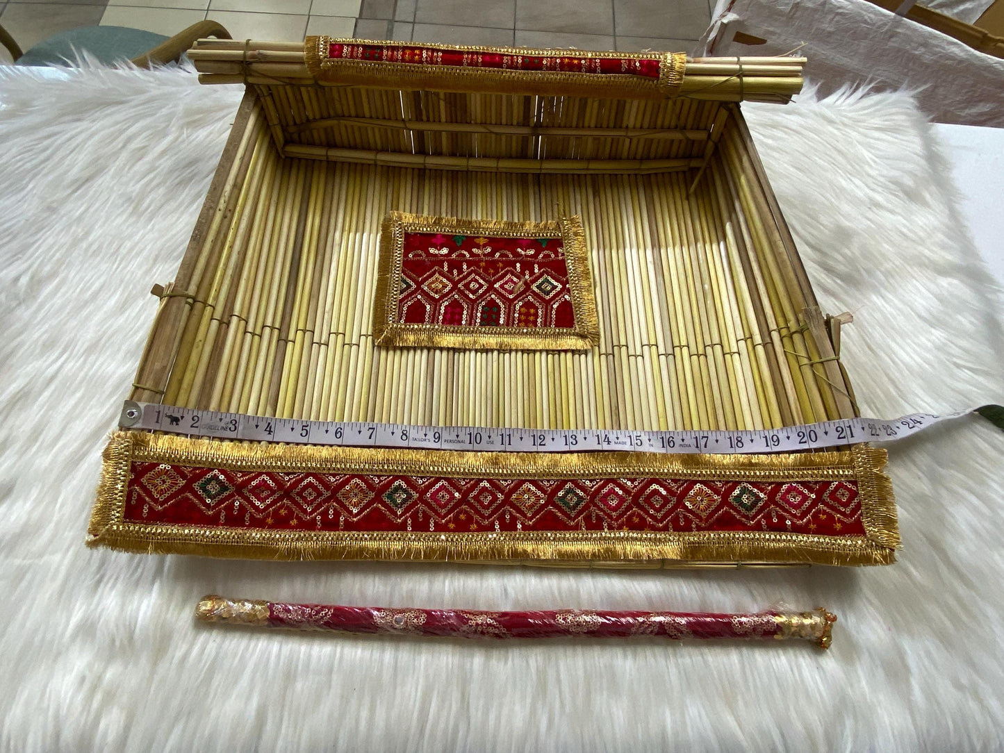 Indian Wedding Accessories-  Chajj/Chaaz for Jaggo Function (Bride/Groom family)