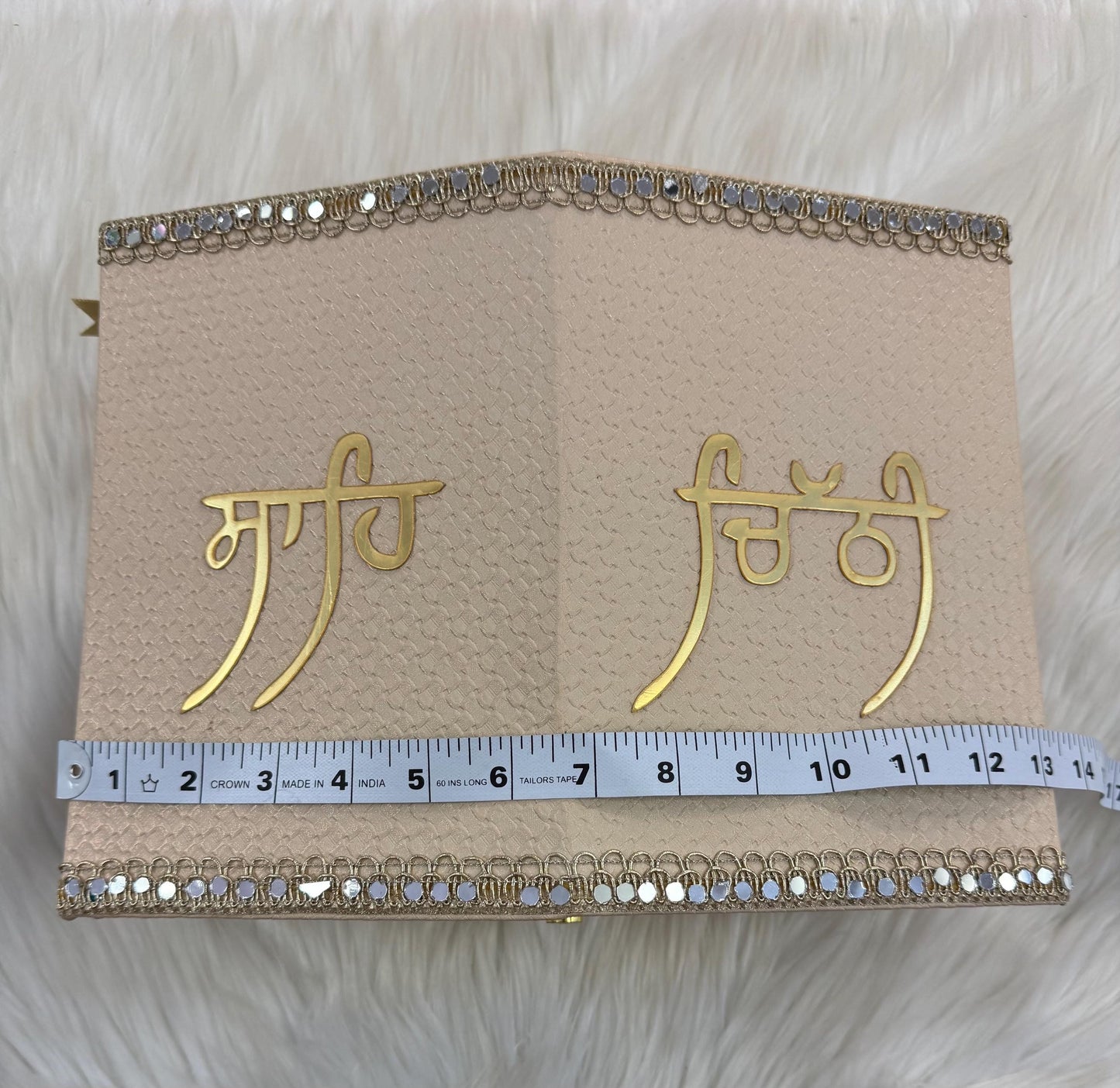 Wedding Invitation- Designer Musical Lagan Patrika/Peeli Chitthi/Shahi Chitthi for Marriage Invitation and Sagan in Punjabi (Set of 1)