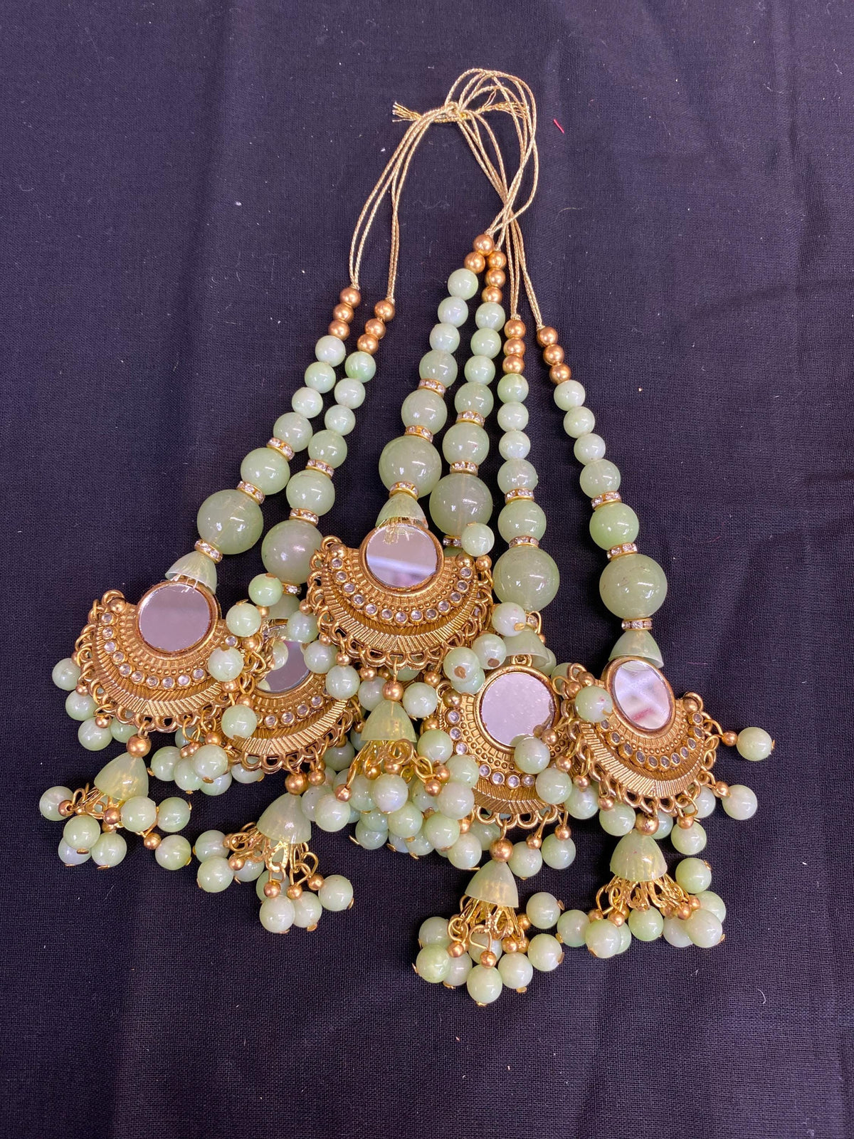 Fashion Handmade Latkan, Stylish Heavy Long for Lehenga, Chunni Border, Hanging Latkan for Lehenga, Handmade Pillow Shaped latkan