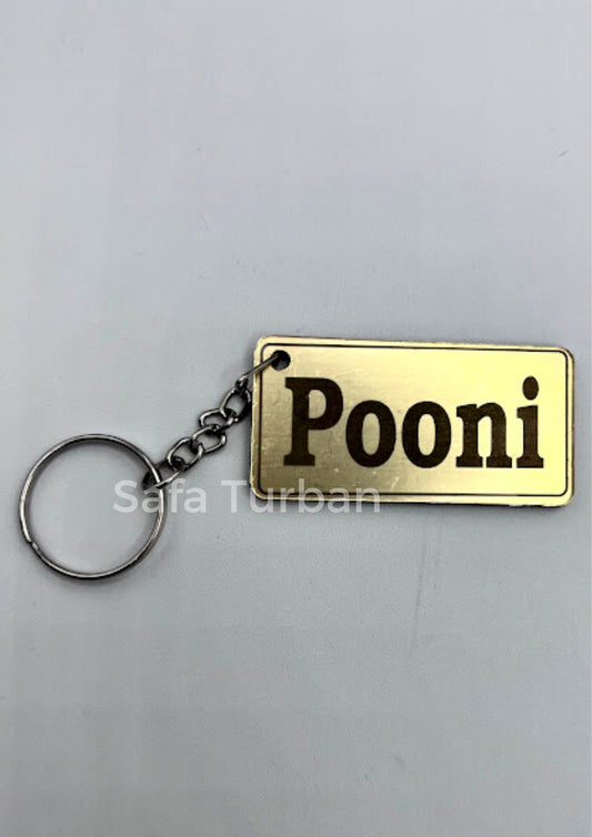 Car/Truck/Bike Custom Key Hanging- Customized Keychain for Car, Bike, Truck- Keychain- Last name keychain- Punjabi key chain