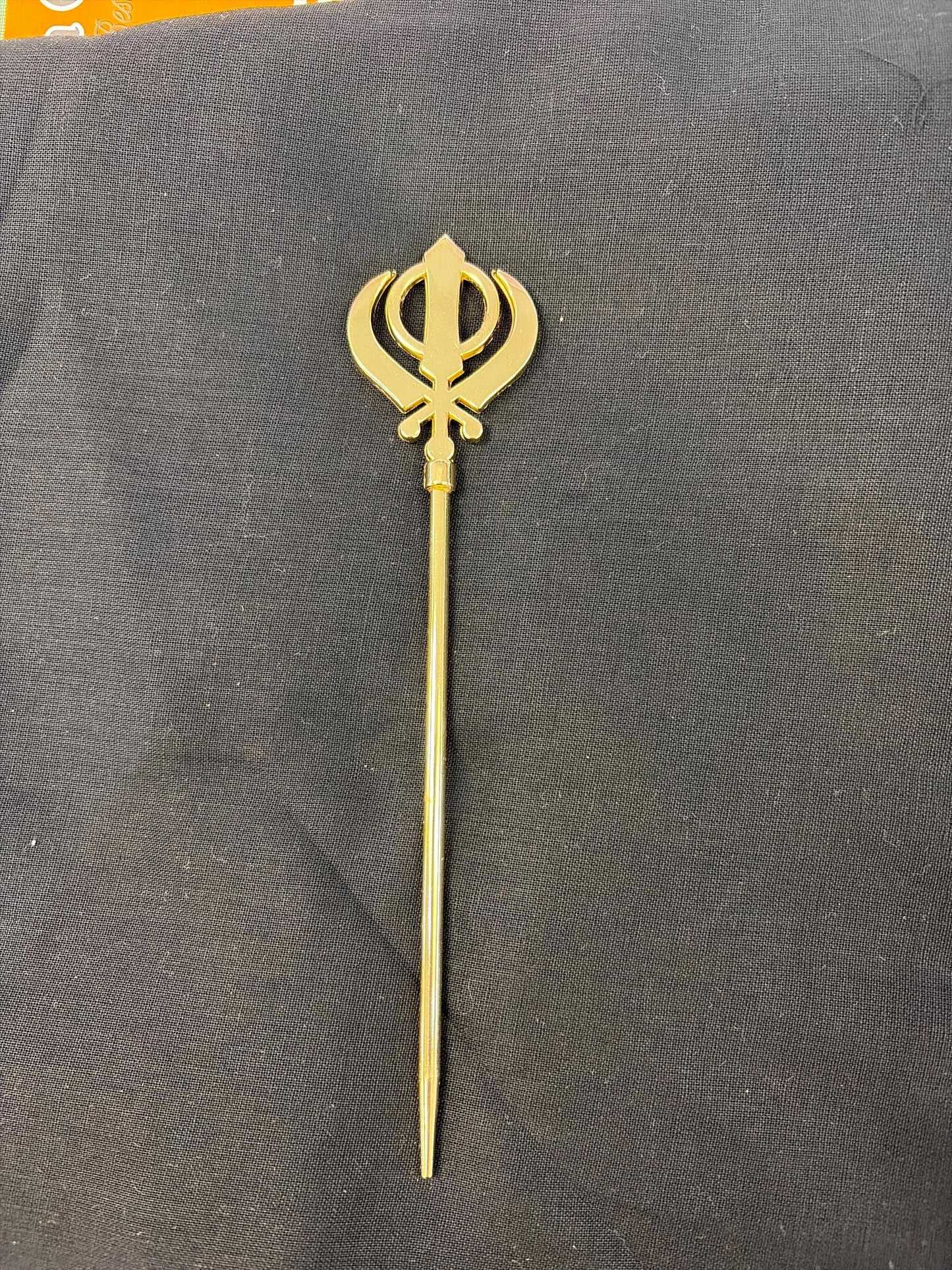 Khanda Sikh Baaj/Salai and Pagg Pin for Turban/Patka/Dumala
