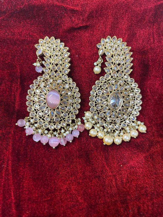 Indian Groom Wedding Accessories- Kundan  stone Kalangi/Kalgi for Men's Safa/Groom Pagdi