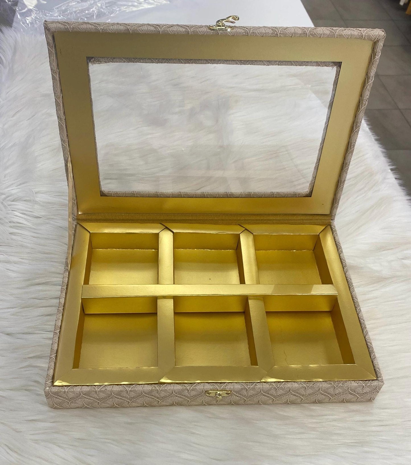 Decorative, Handicraft Empty Dry Fruit Gift Box/Gifting Box/Wedding Box (Box only)