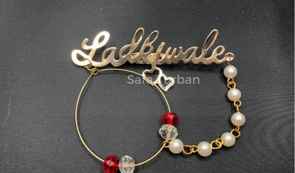 Indian Wedding Accessories- Ladkiwale Gold Plated Brooch/Brooch Pin Pack for Men & Women