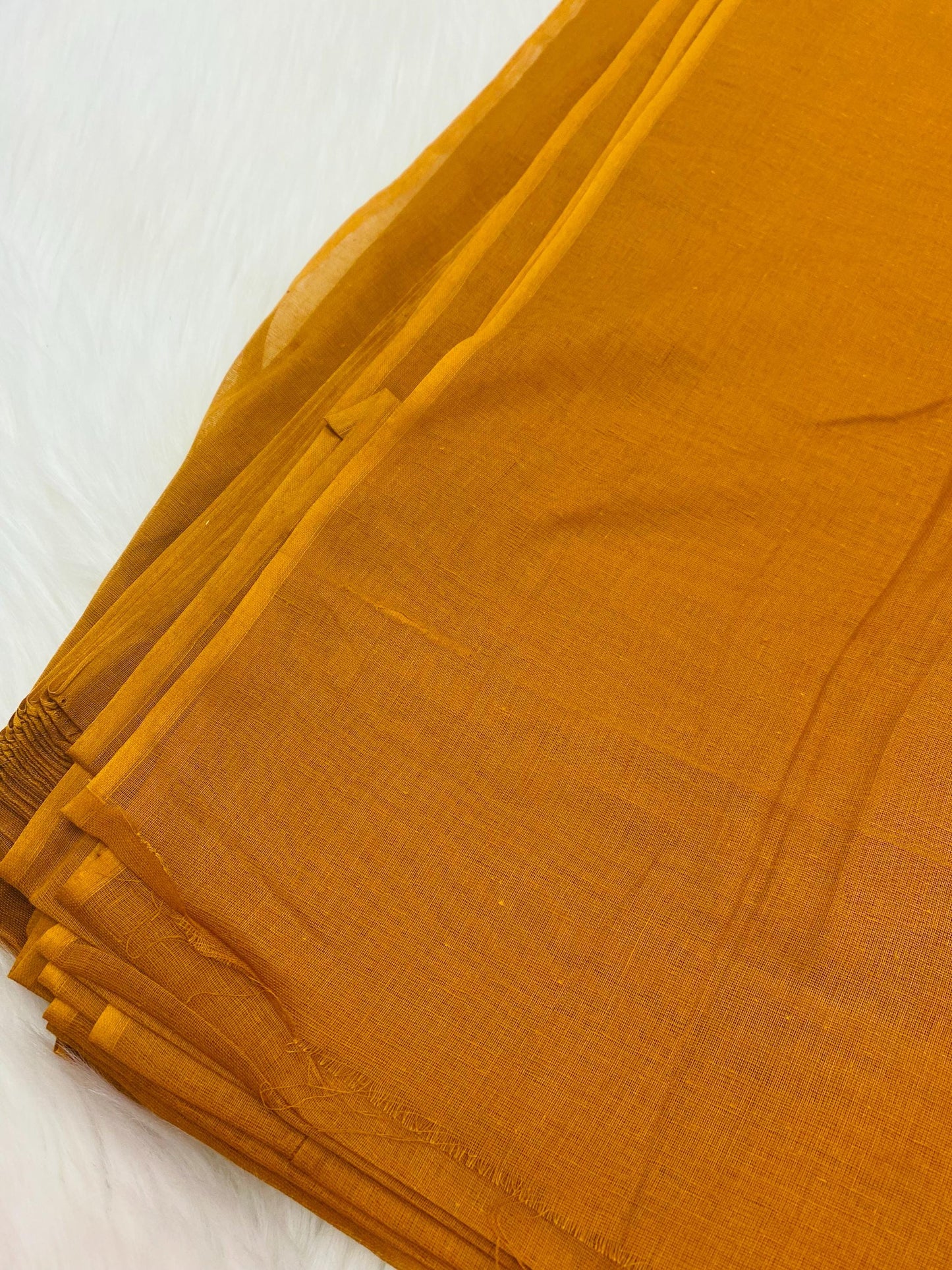 Sikh Turban/Dumalla Fabric F74 (MAL MAL)/ Turban Fabric/ Dumaala Fabric (Dark Mustard)