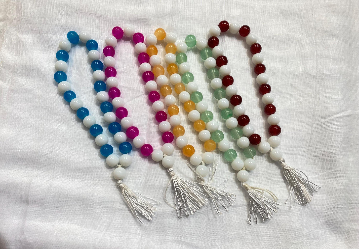 Crystal Bead Simarna | Sikh Simarna | Prayer Beads for Naam Simran