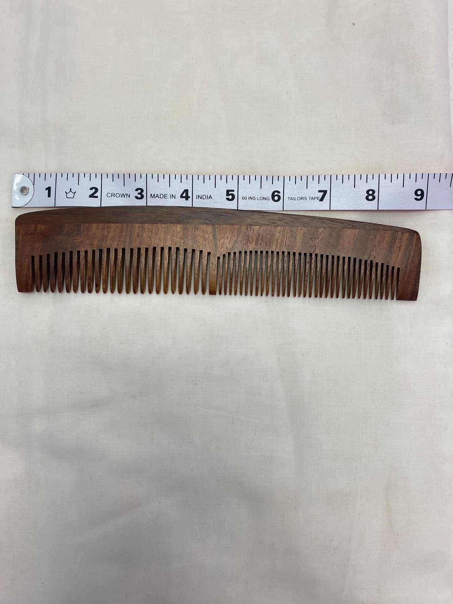 Pure Wood Comb- Wood Colour (Brown) II For Women/Men/Kids | Non-static | Eco-Friendly