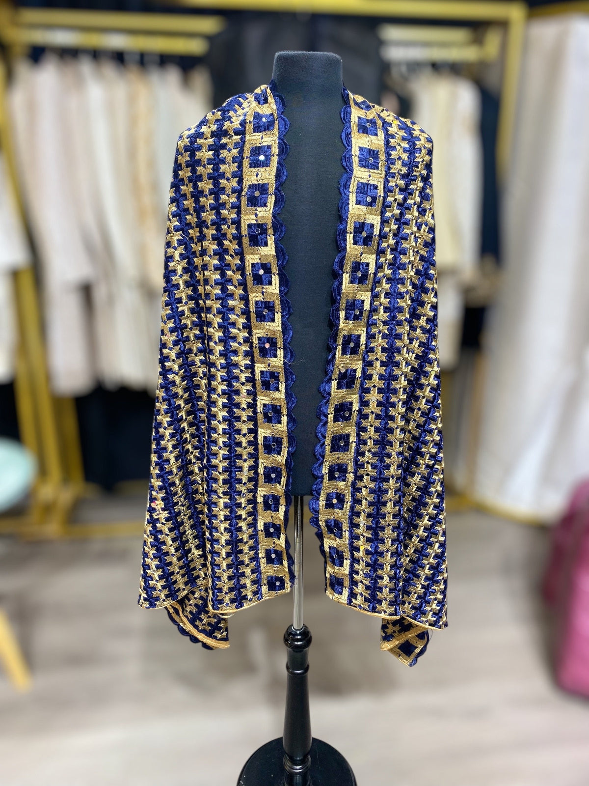 Phulkari Dupatta- Women's Beautiful Phulkari Dupatta, Scarf,Multicoloured  Phulkari Chunni, Dupatta