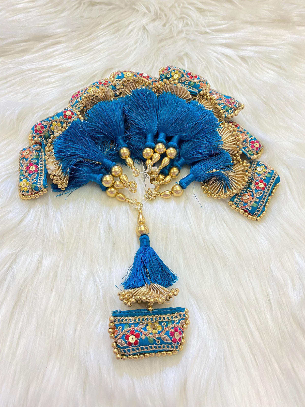 Fashion Handmade Latkan, Stylish Heavy Long for Lehenga, Chunni Border, Hanging Latkan for Lehenga, Handmade Pillow Shaped latkan