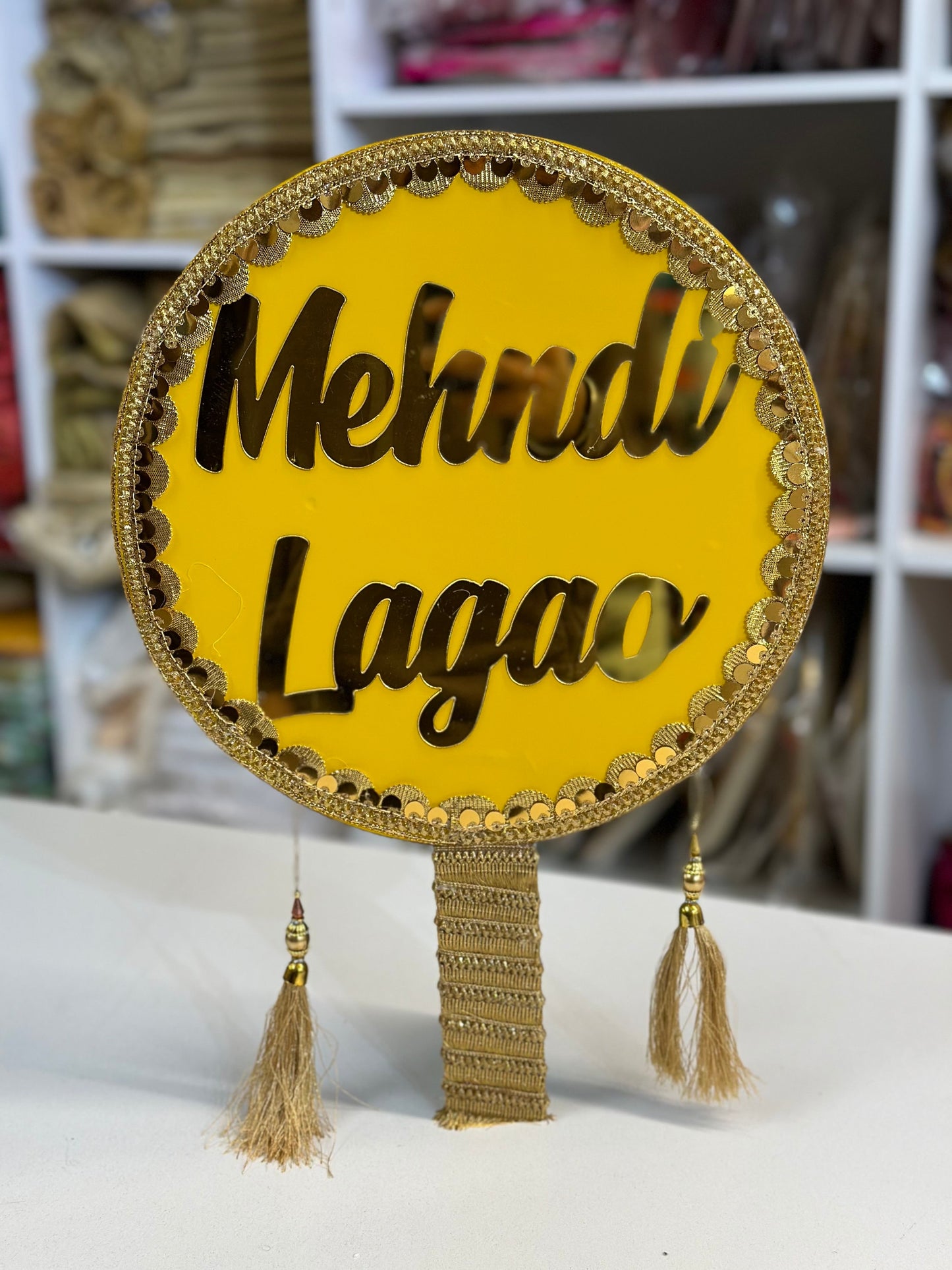 Wedding Sign, “Mehndi Lagao”/wedding props/wedding decorations